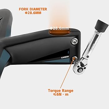 Amazon.co.jp: カーボンファイバー自転車ハンドルバー